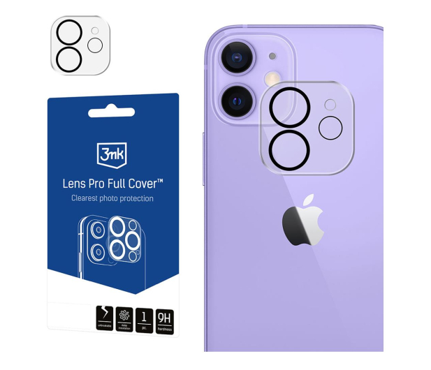 3MK Lens Pro Full Cover do iPhone 12 5903108527811 - 1205525 - zdjęcie